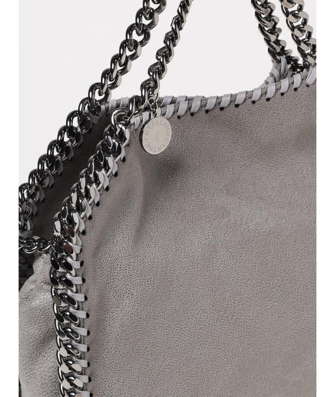 STELLA MCCARTNEY Серая сумка тоут, фото 4