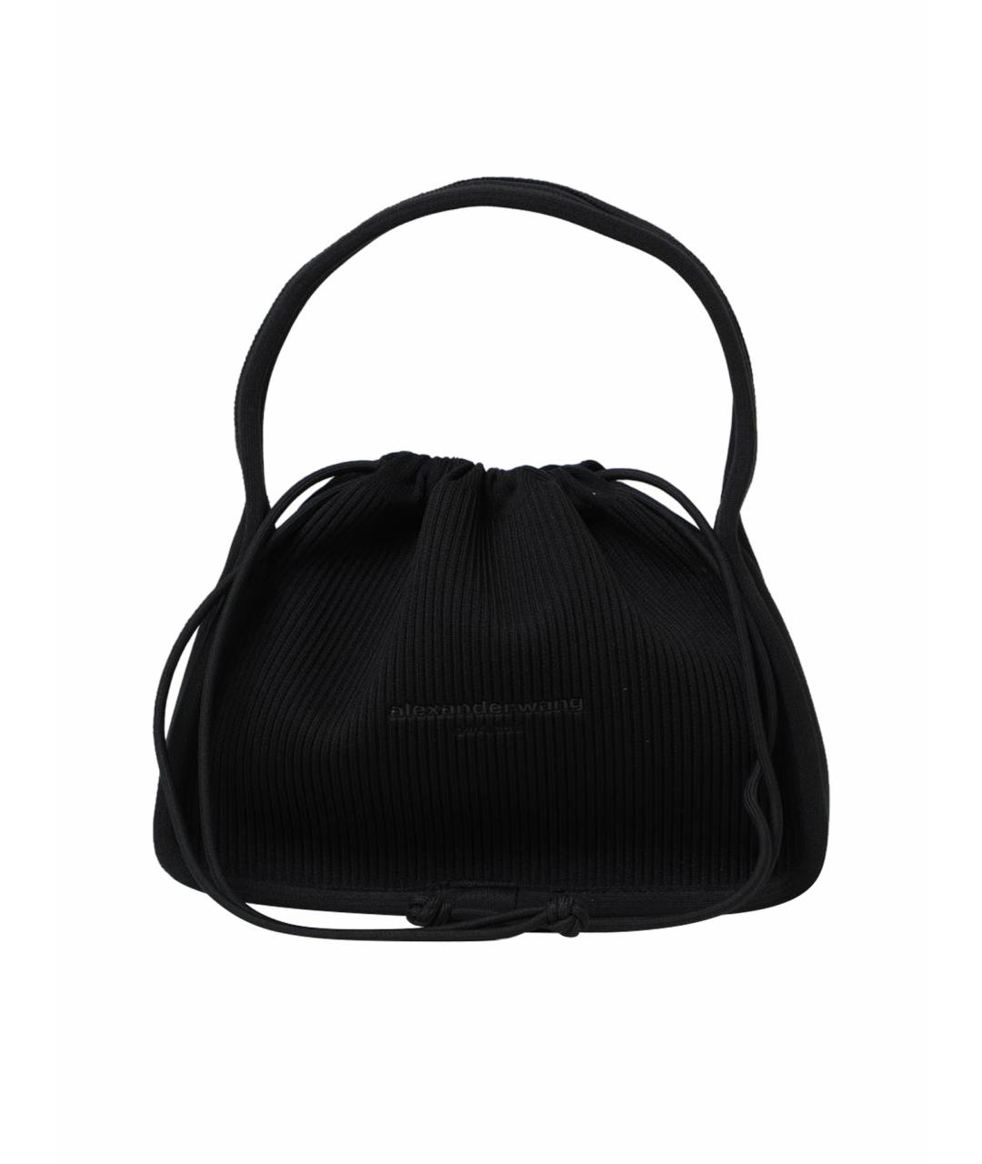 ALEXANDER WANG Черная синтетическая сумка с короткими ручками, фото 1