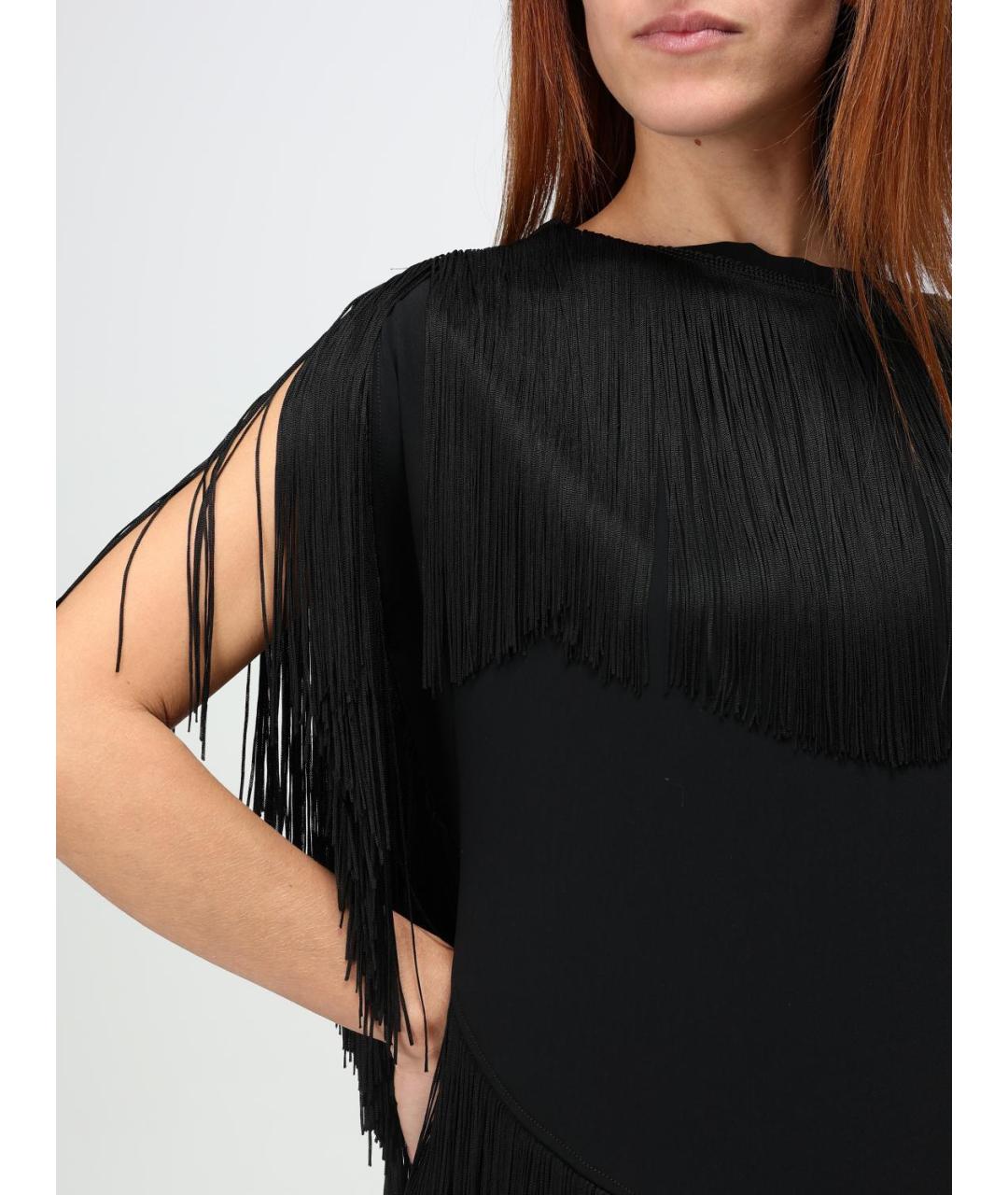 MM6 MAISON MARGIELA Черная синтетическая блузы, фото 6