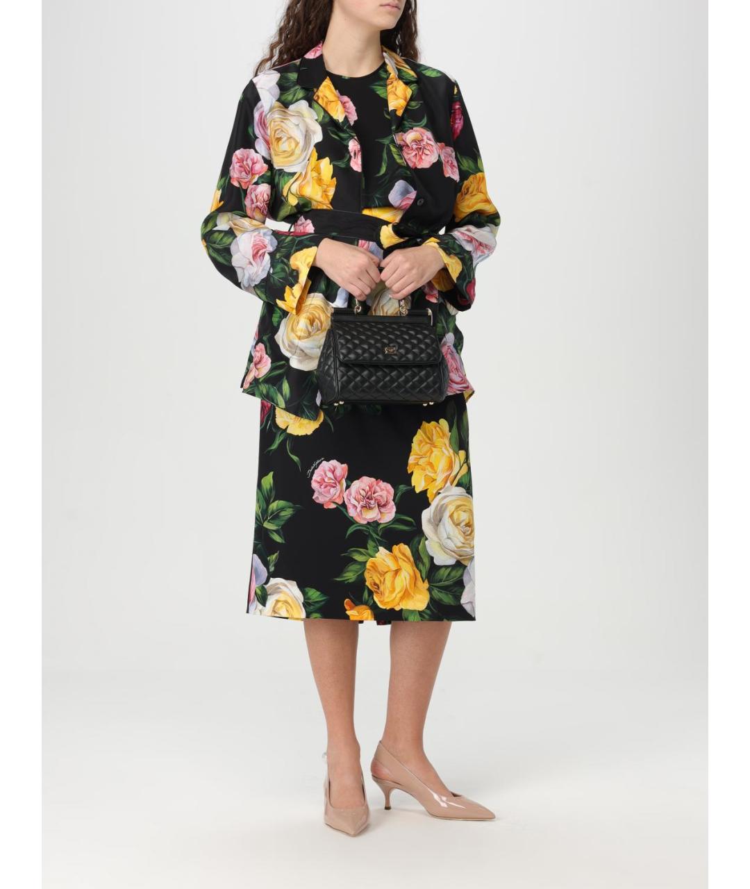 DOLCE&GABBANA Мульти юбка миди, фото 3