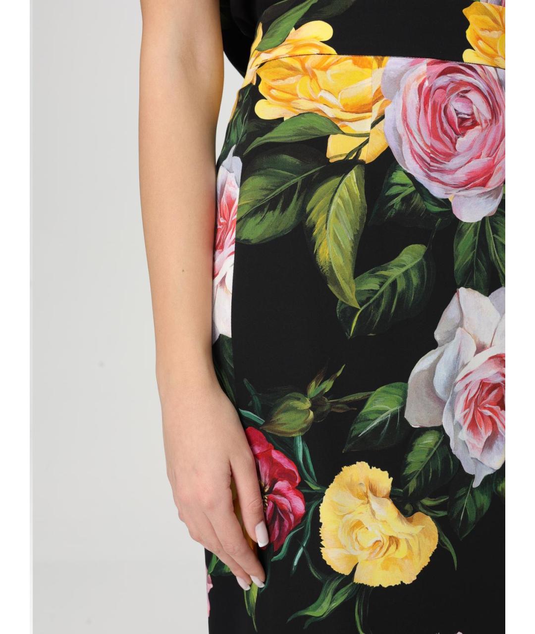 DOLCE&GABBANA Мульти юбка миди, фото 6