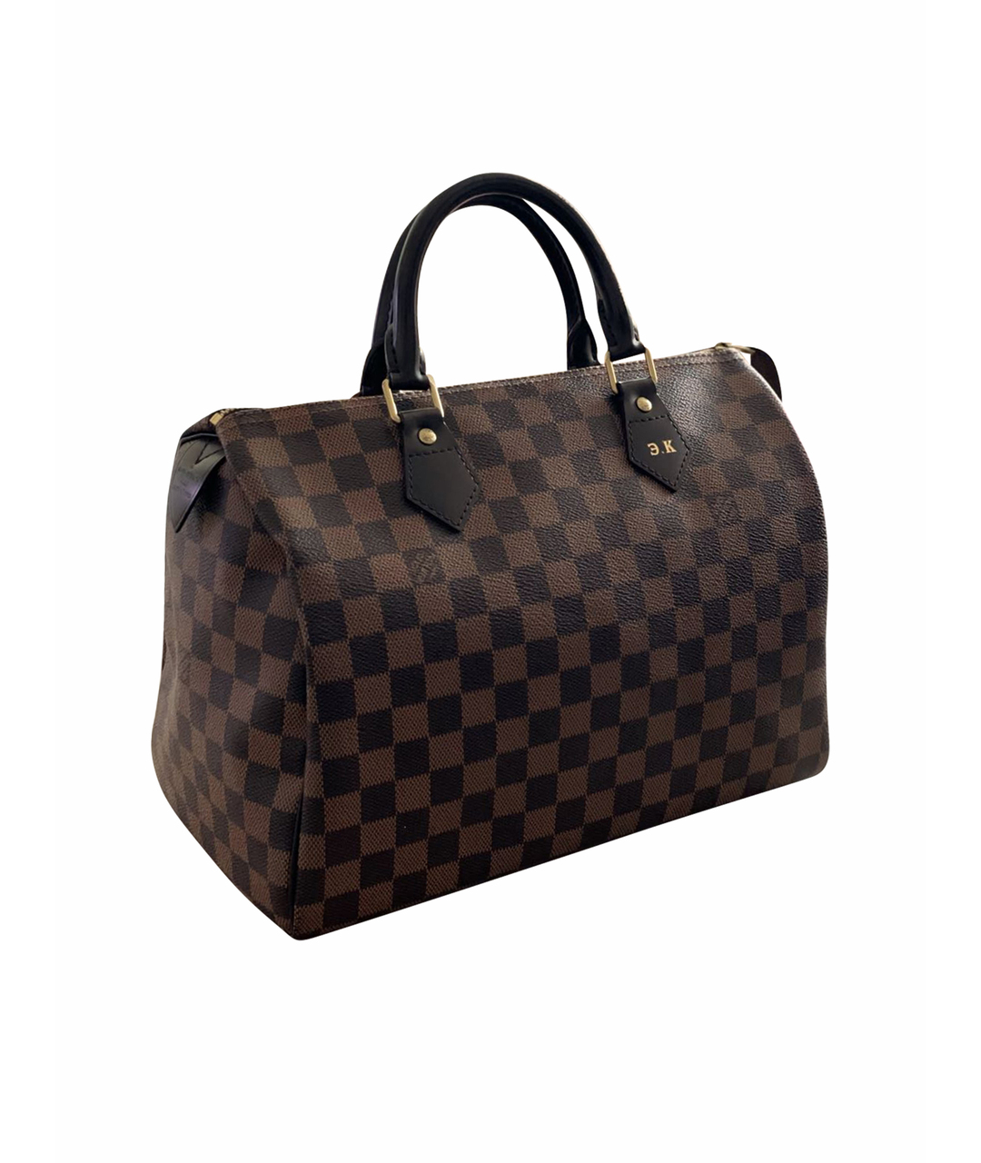 LOUIS VUITTON Коричневая кожаная сумка тоут, фото 1