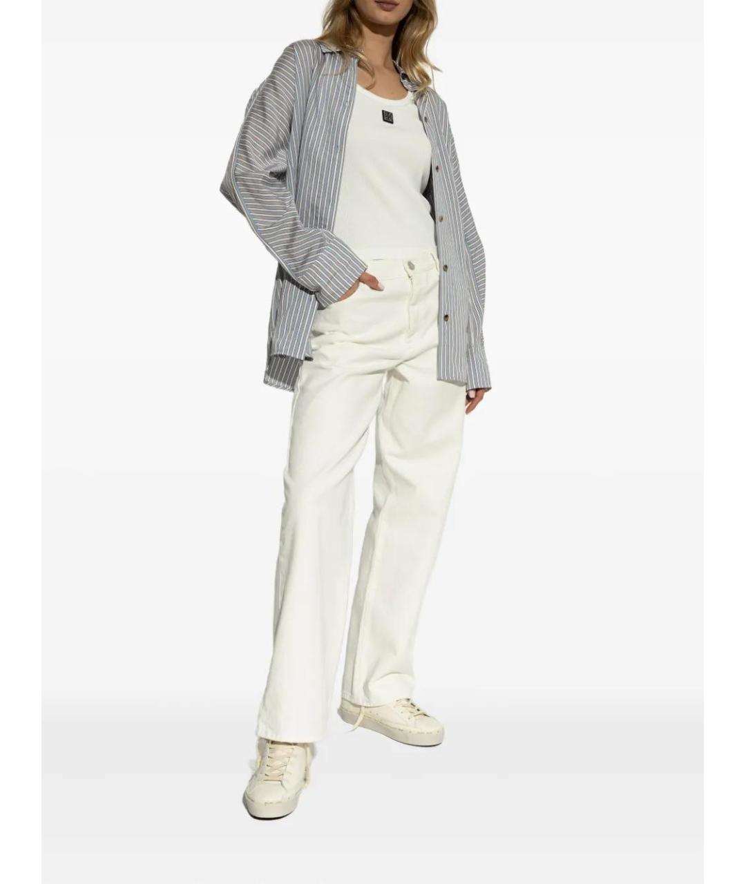 GOLDEN GOOSE DELUXE BRAND Белые кожаные кеды, фото 5