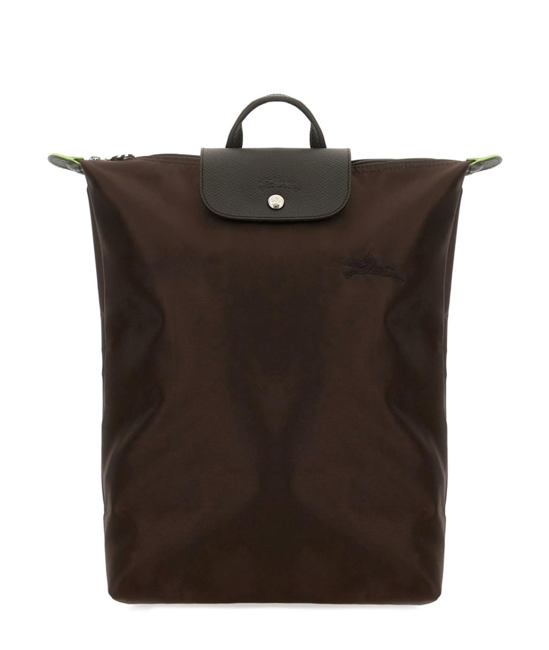 LONGCHAMP Коричневый синтетический рюкзак, фото 2