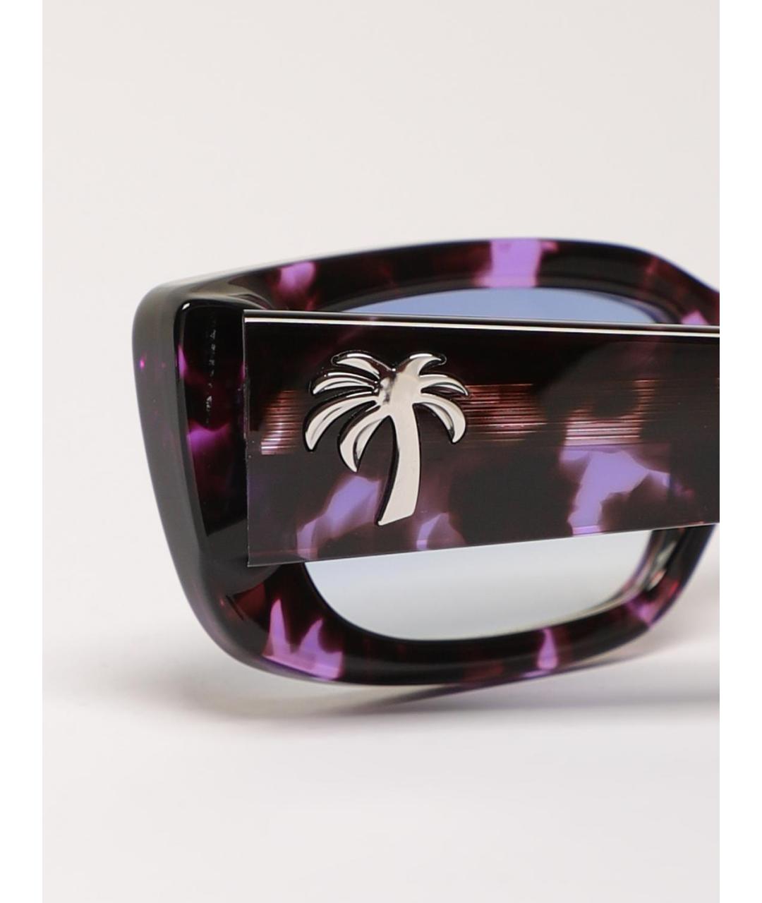 PALM ANGELS Фиолетовые солнцезащитные очки, фото 4