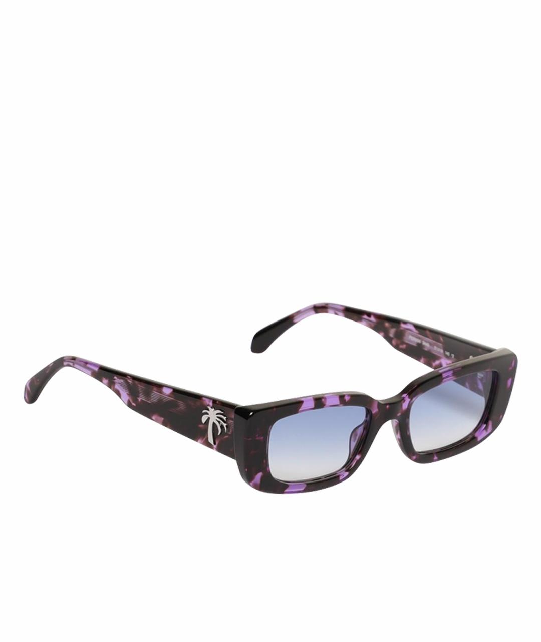 PALM ANGELS Фиолетовые солнцезащитные очки, фото 1