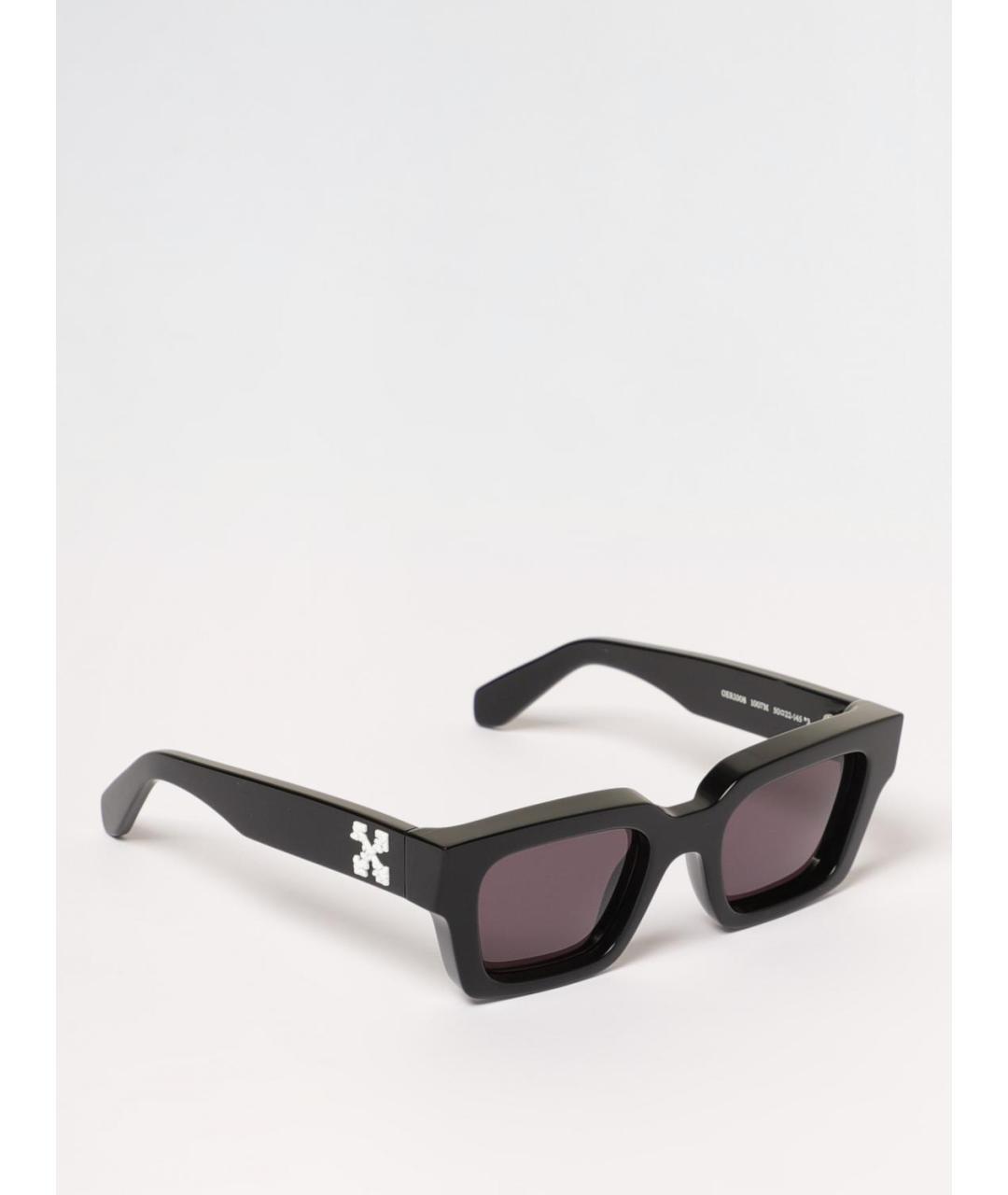 OFF-WHITE Черные солнцезащитные очки, фото 5