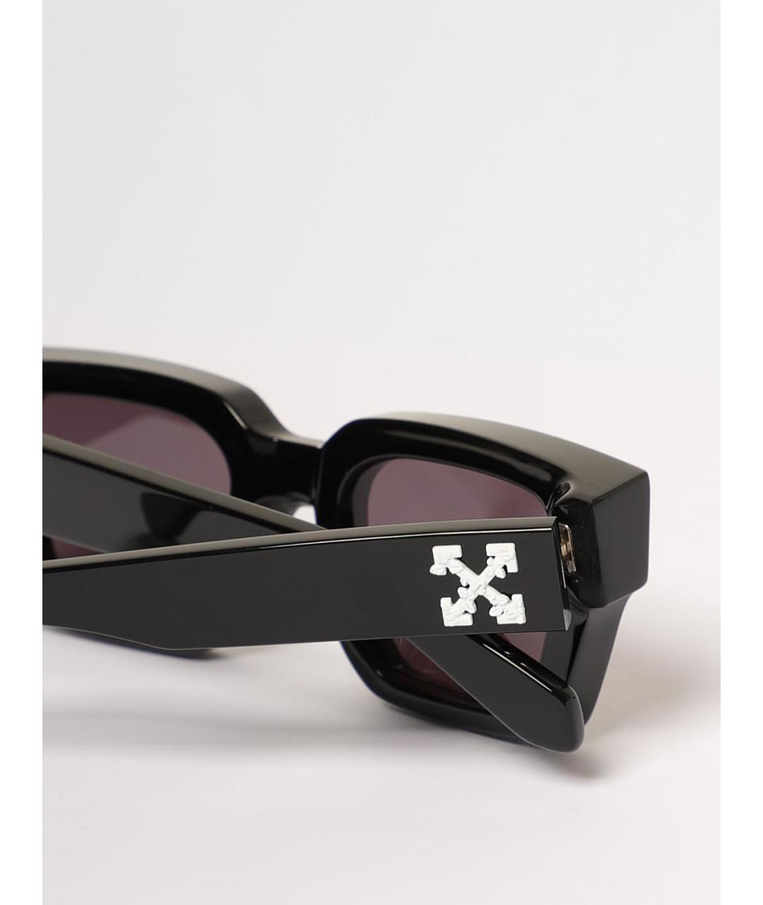 OFF-WHITE Черные солнцезащитные очки, фото 4