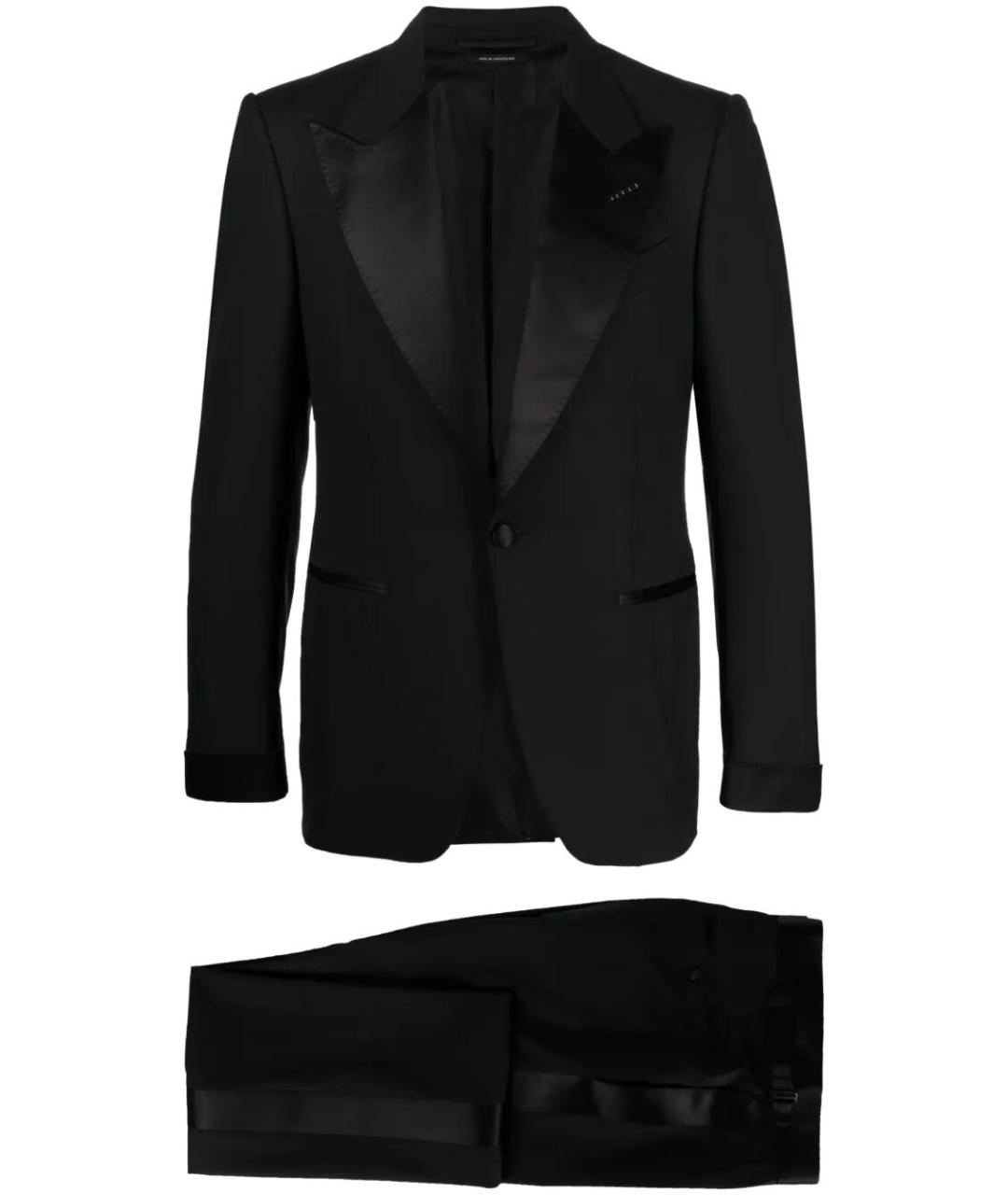 TOM FORD Черный классический костюм, фото 1