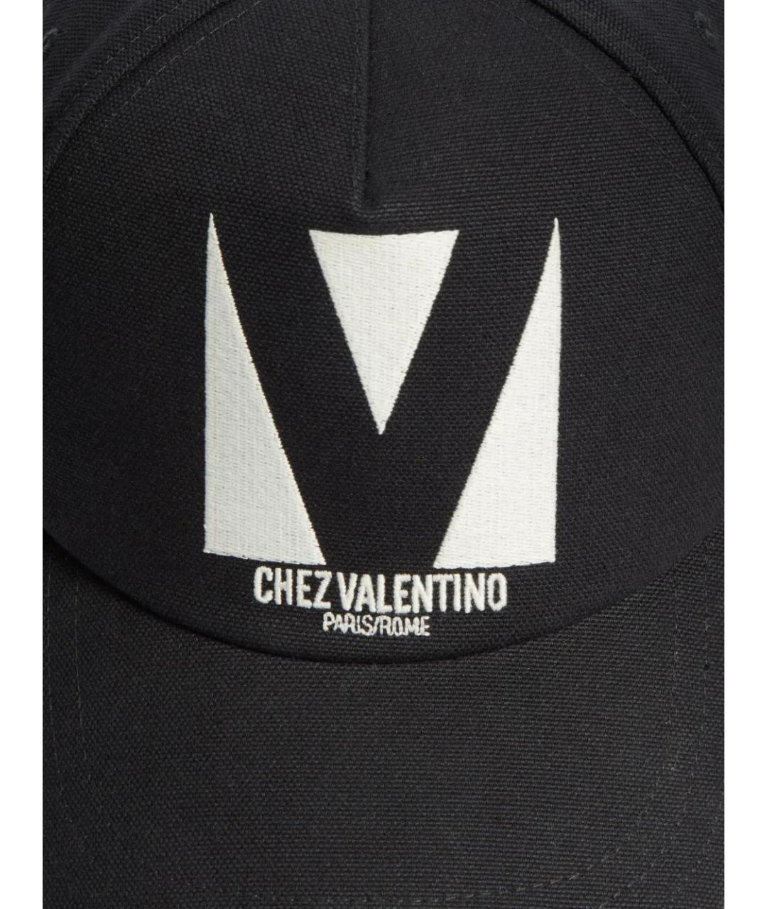 VALENTINO Черная синтетическая кепка/бейсболка, фото 4