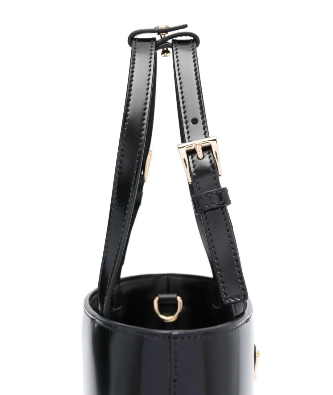 PRADA Черная кожаная сумка тоут, фото 4