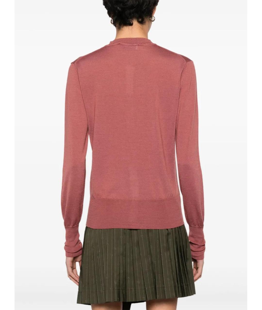 VIVIENNE WESTWOOD Розовый шелковый кардиган, фото 4