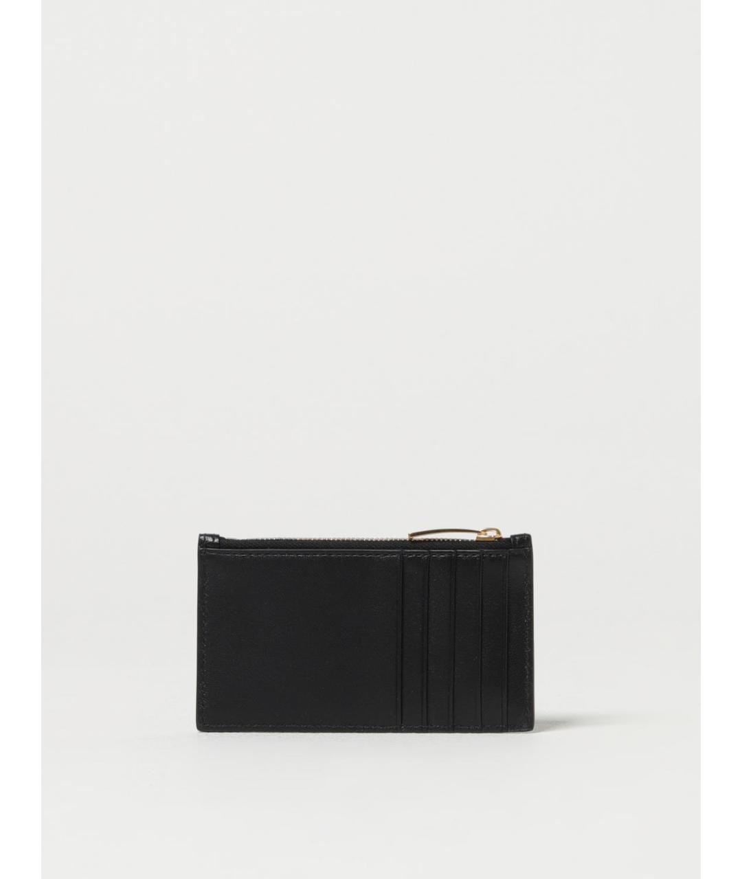 BOTTEGA VENETA Черный кожаный кошелек, фото 2