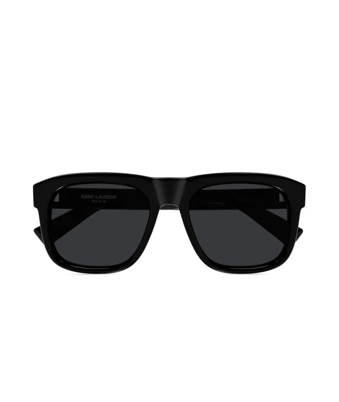 SAINT LAURENT Черные солнцезащитные очки, фото 1