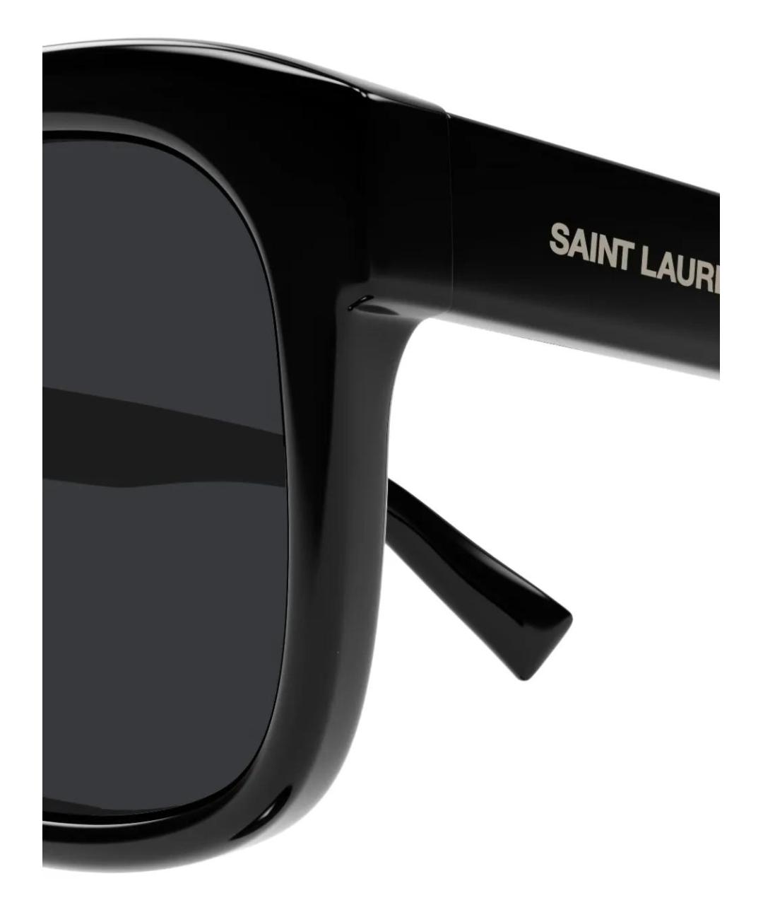 SAINT LAURENT Черные солнцезащитные очки, фото 3