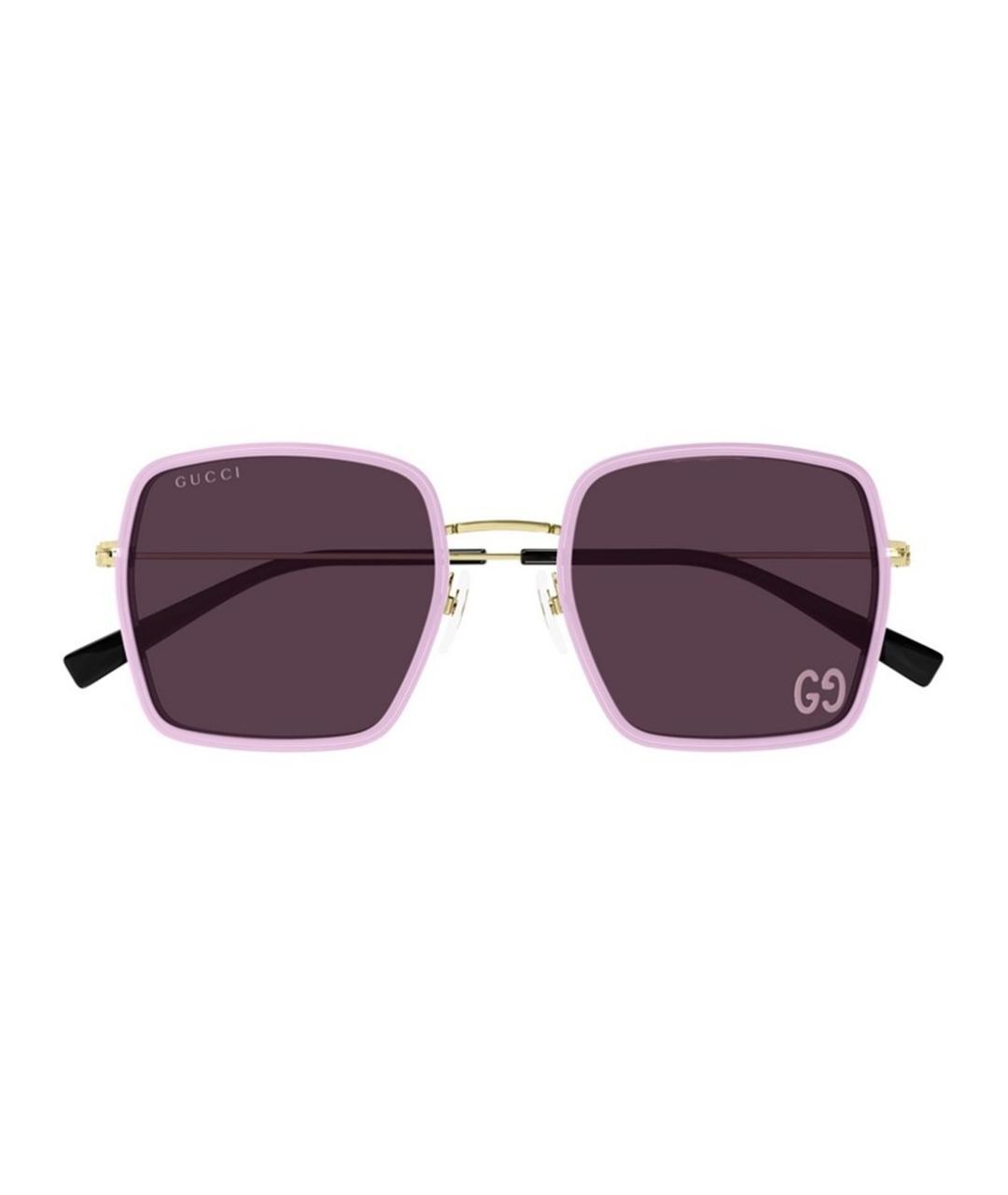 GUCCI Розовые солнцезащитные очки, фото 2