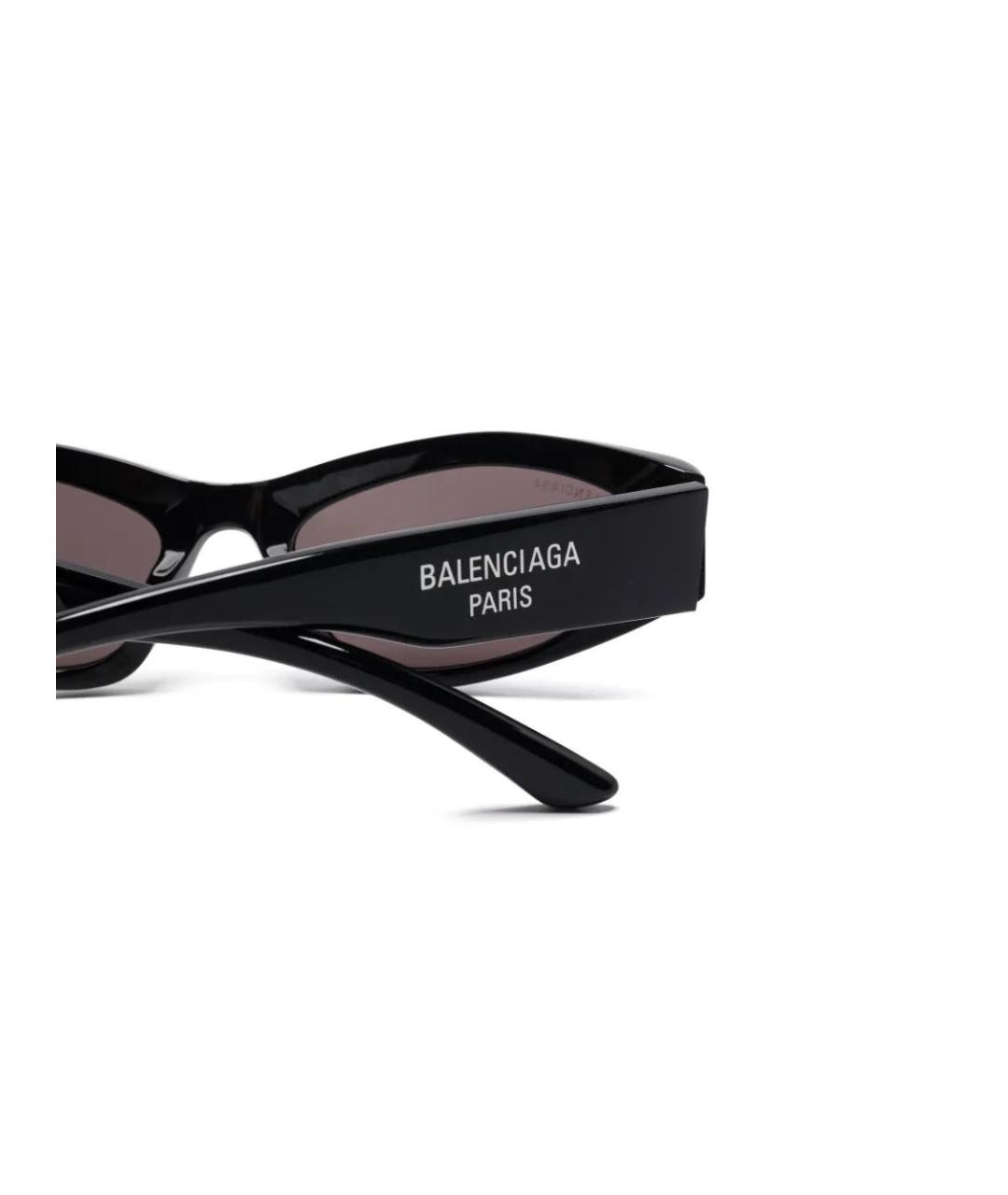 BALENCIAGA Черные солнцезащитные очки, фото 3