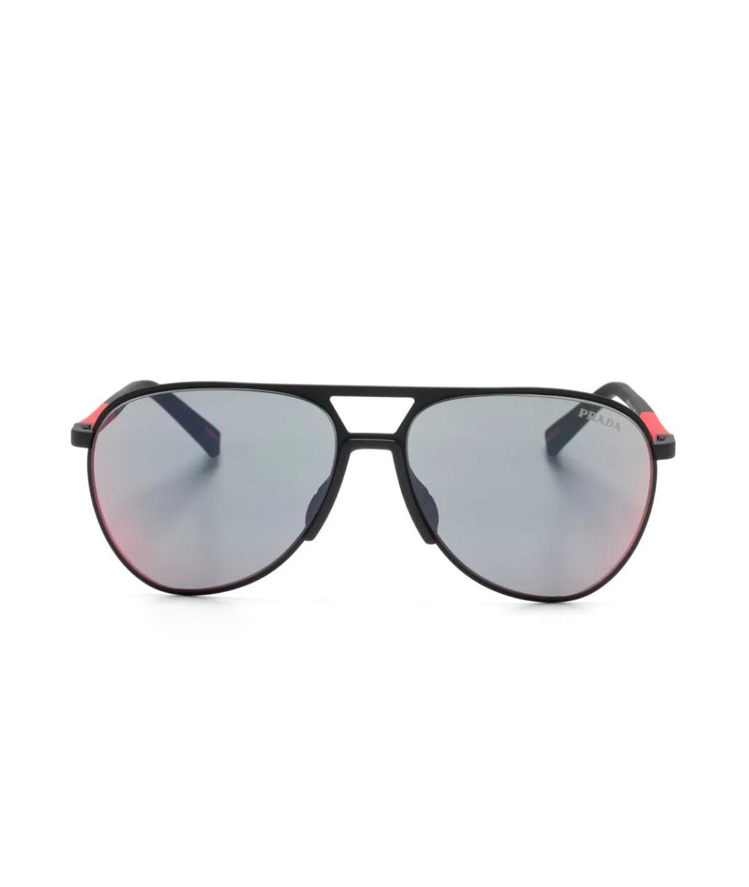 PRADA Мульти металлические солнцезащитные очки, фото 1