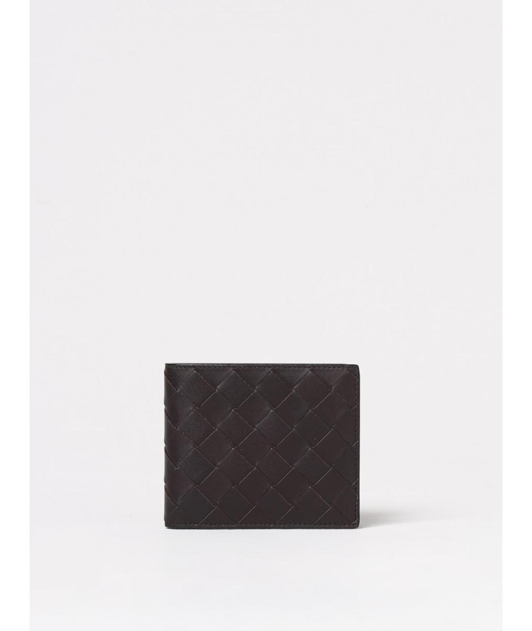 BOTTEGA VENETA Коричневый кошелек, фото 4