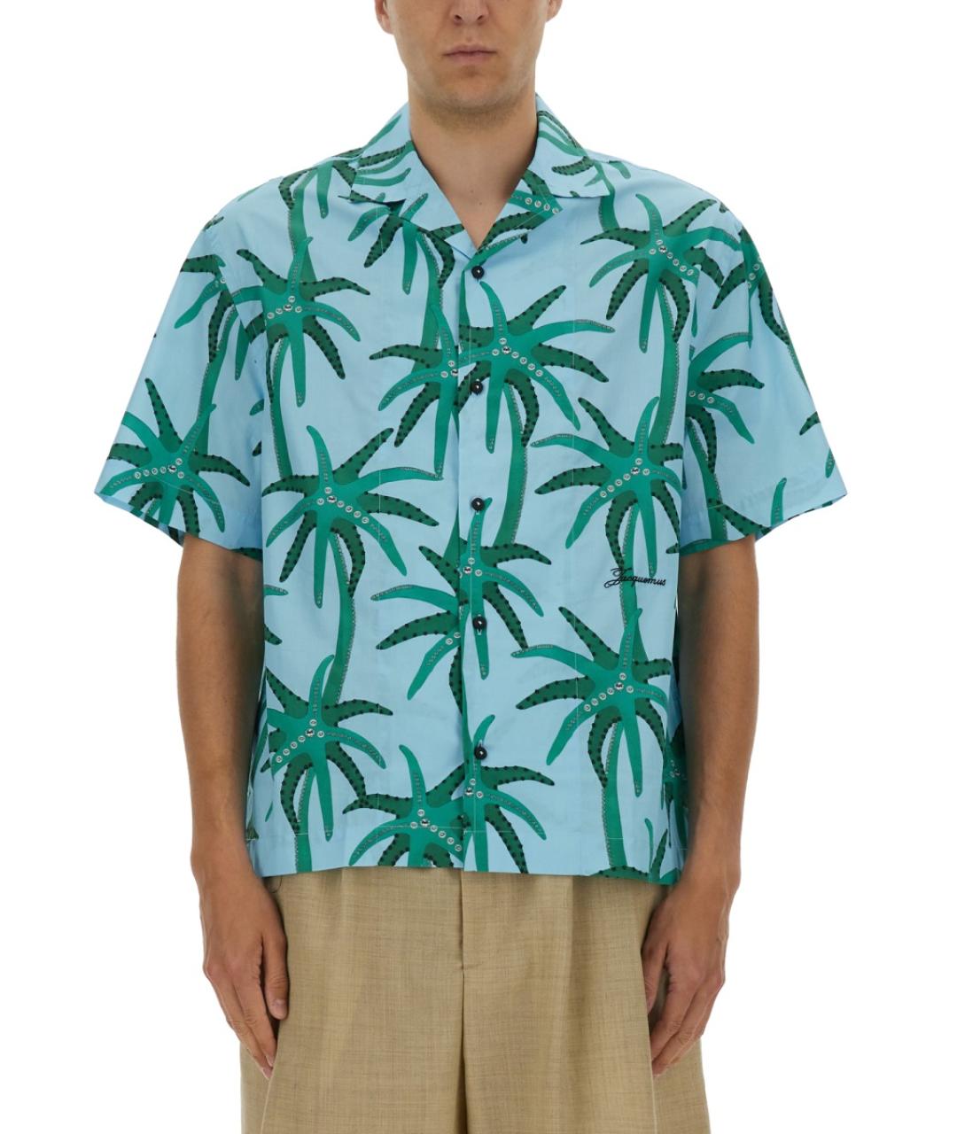 JACQUEMUS Мульти хлопковая кэжуал рубашка, фото 2