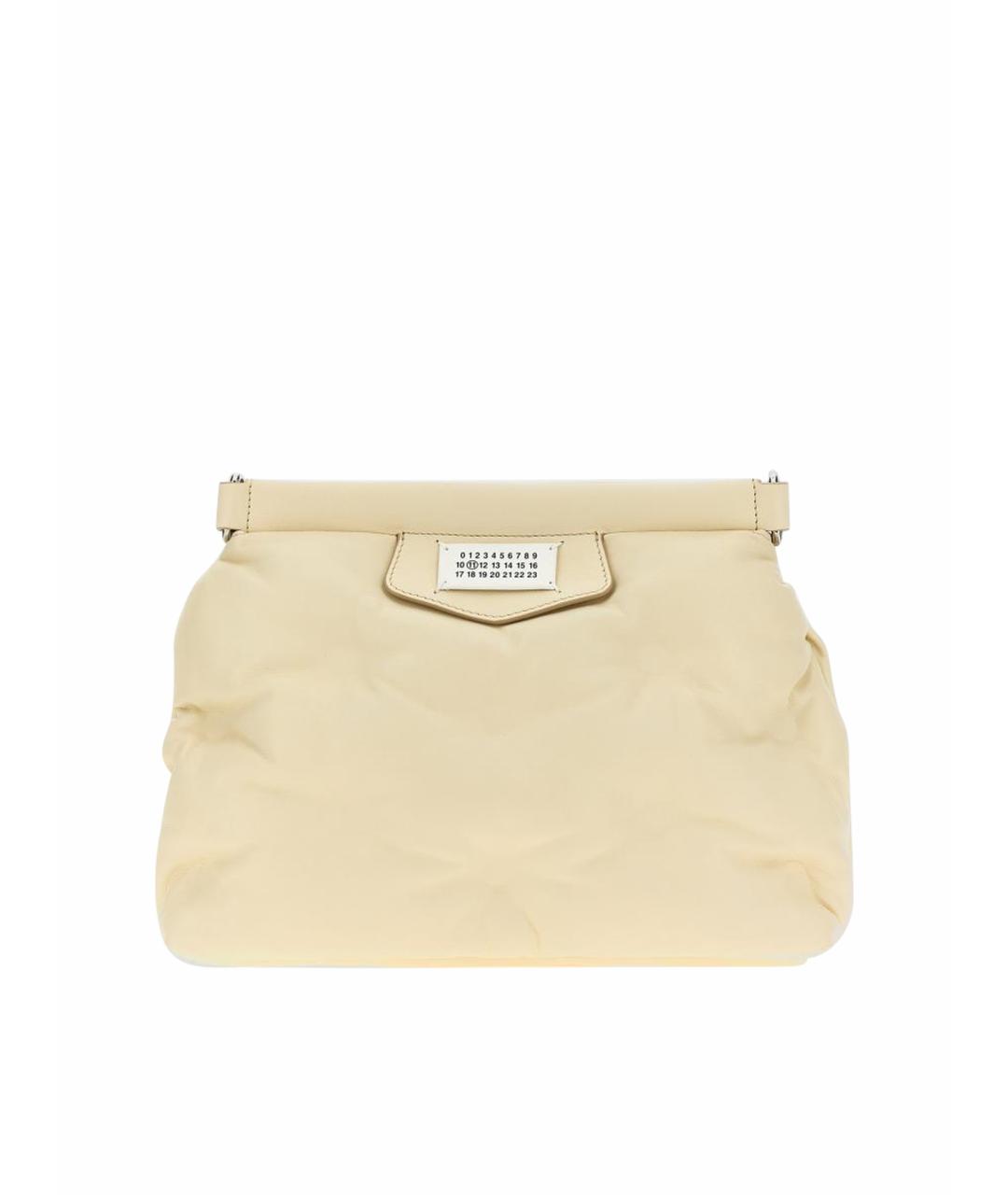 MAISON MARGIELA Бежевая сумка на плечо, фото 1