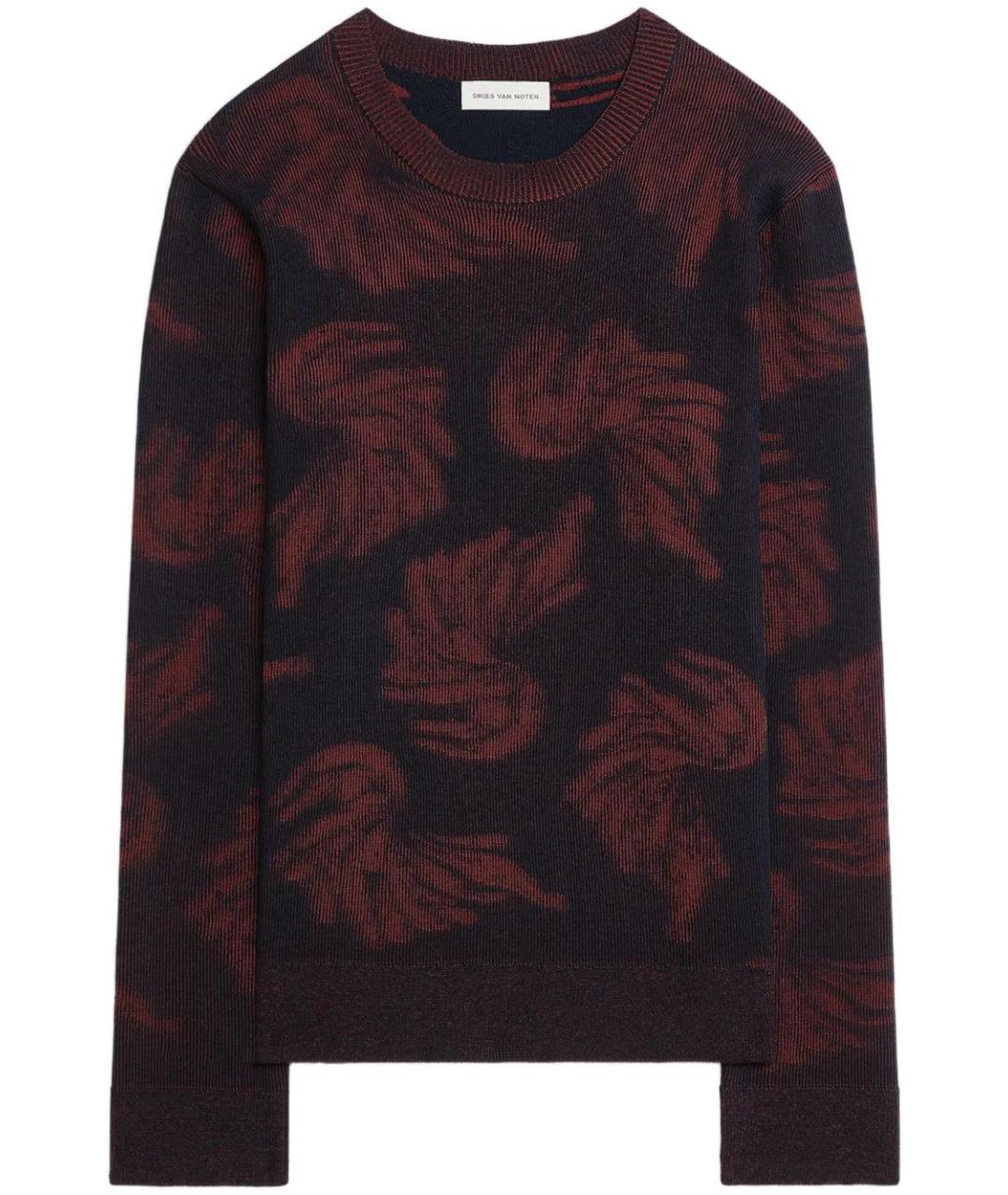 DRIES VAN NOTEN Мульти шерстяной джемпер / свитер, фото 1