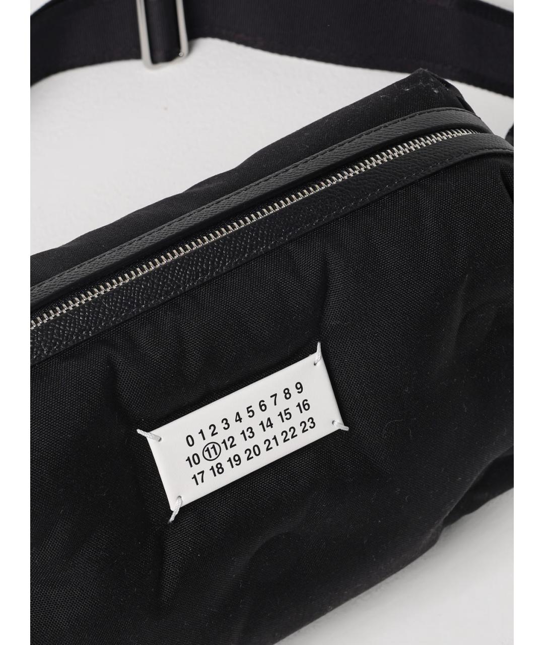 MAISON MARGIELA Черная сумка на плечо, фото 4