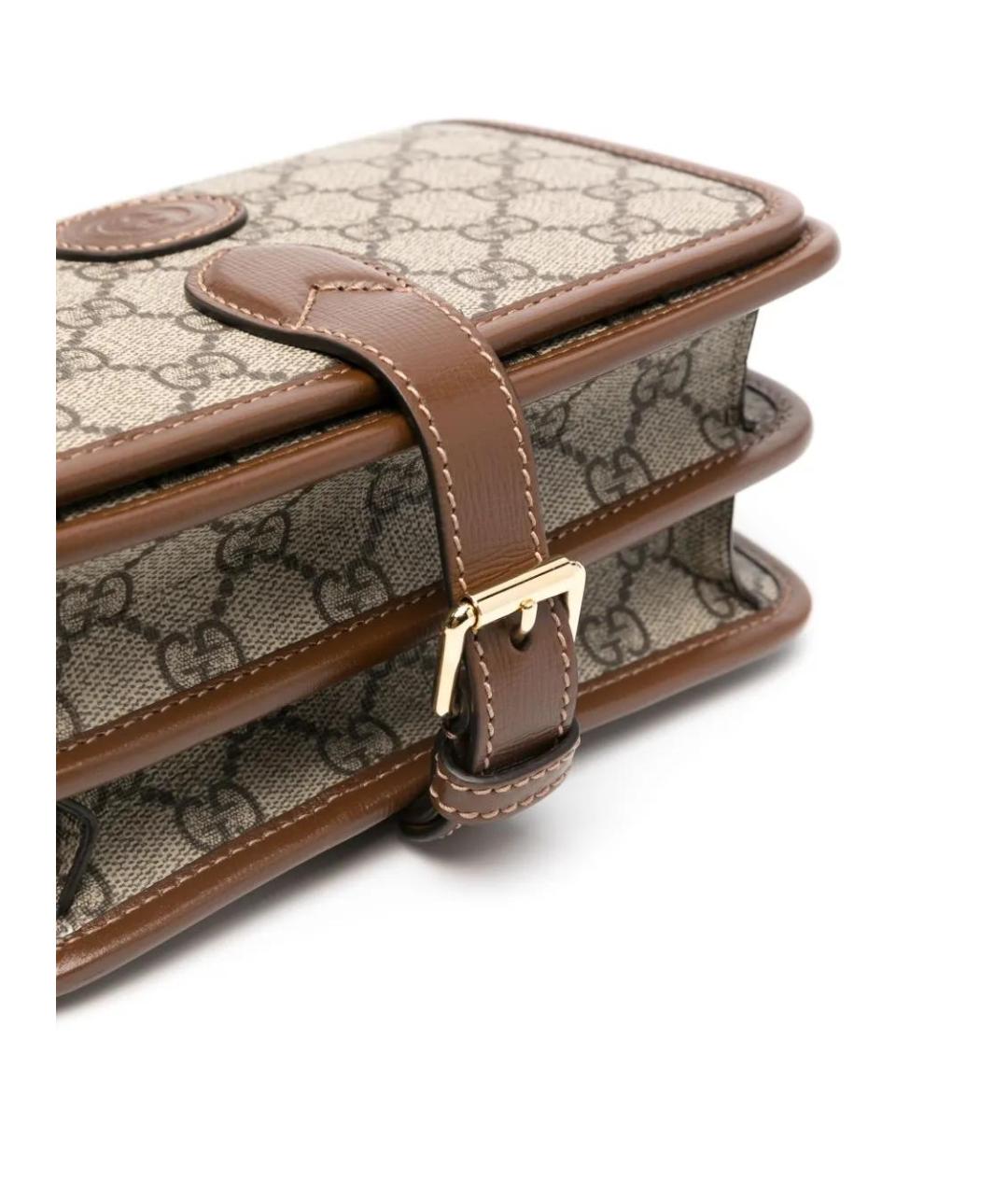 GUCCI Бежевая сумка на плечо, фото 4