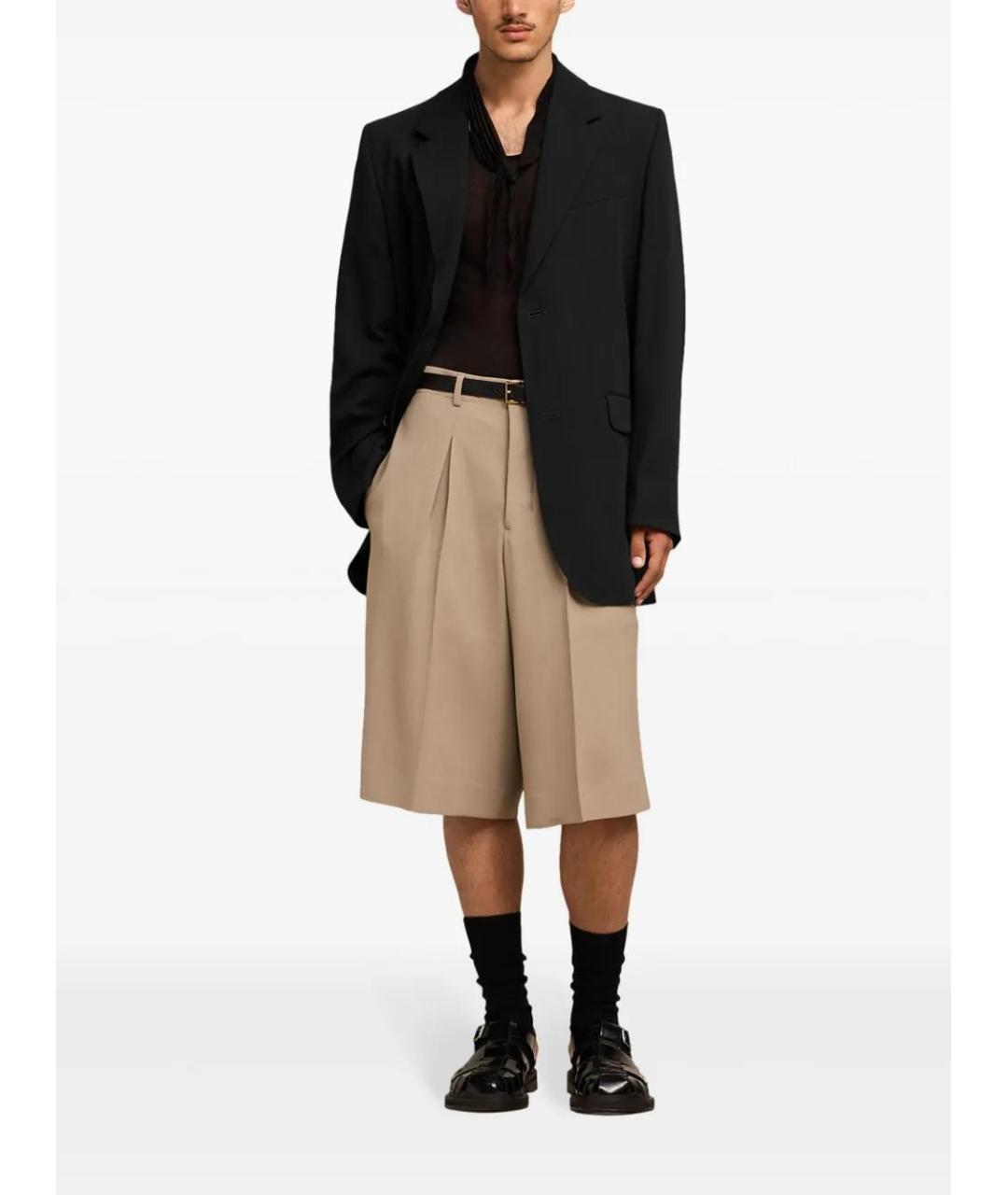 Ami Paris Черный шерстяной пиджак, фото 2