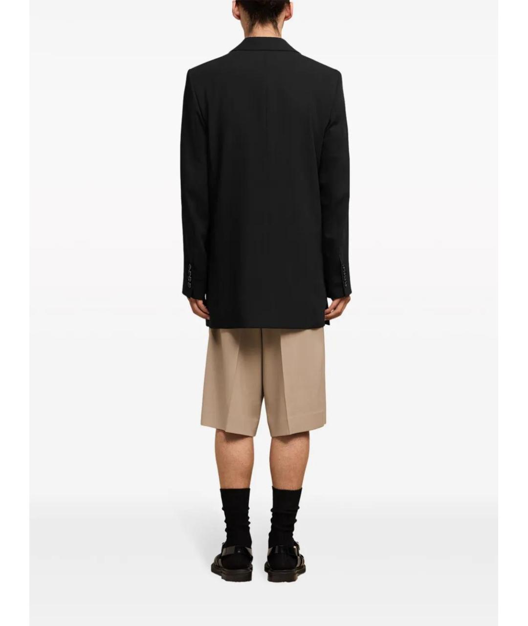 Ami Paris Черный шерстяной пиджак, фото 4