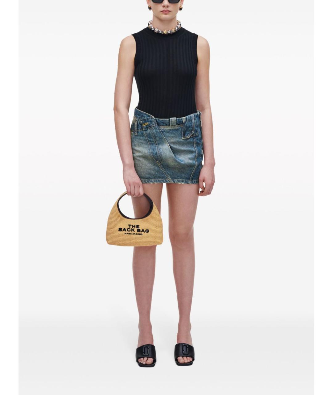 MARC JACOBS Бежевая сумка с короткими ручками, фото 5