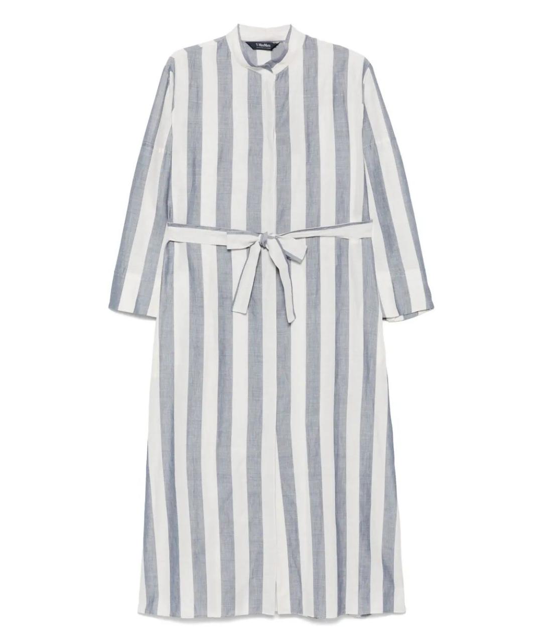 'S MAX MARA Синее повседневное платье, фото 1