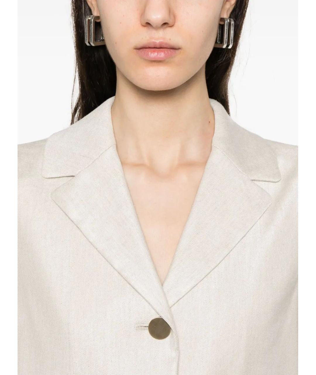 'S MAX MARA Бежевый жилет, фото 2