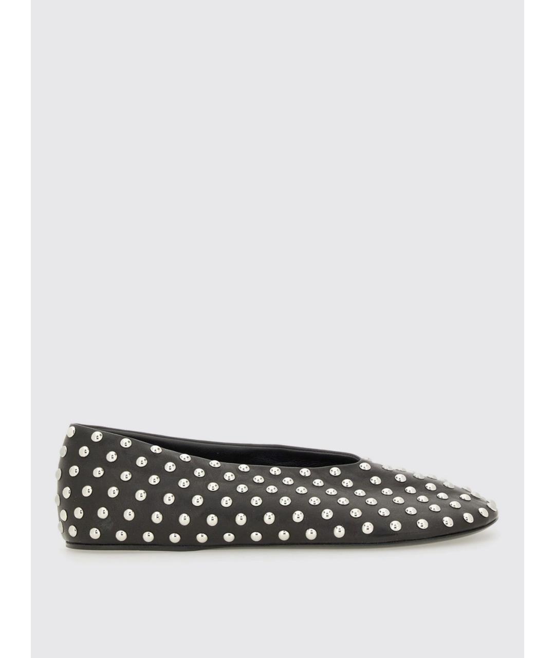 JIL SANDER Черные балетки, фото 5