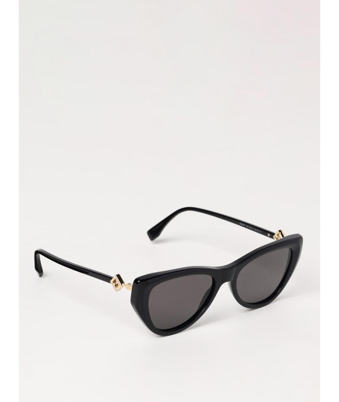 FENDI Черные солнцезащитные очки, фото 5