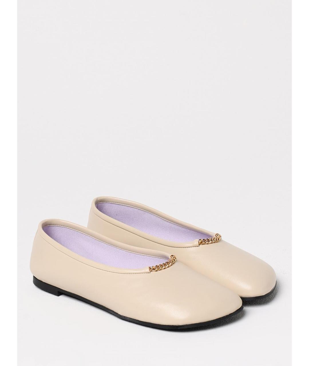 STELLA MCCARTNEY Желтые балетки, фото 2