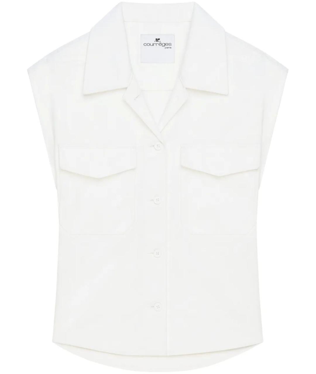 COURREGES Белая рубашка, фото 1
