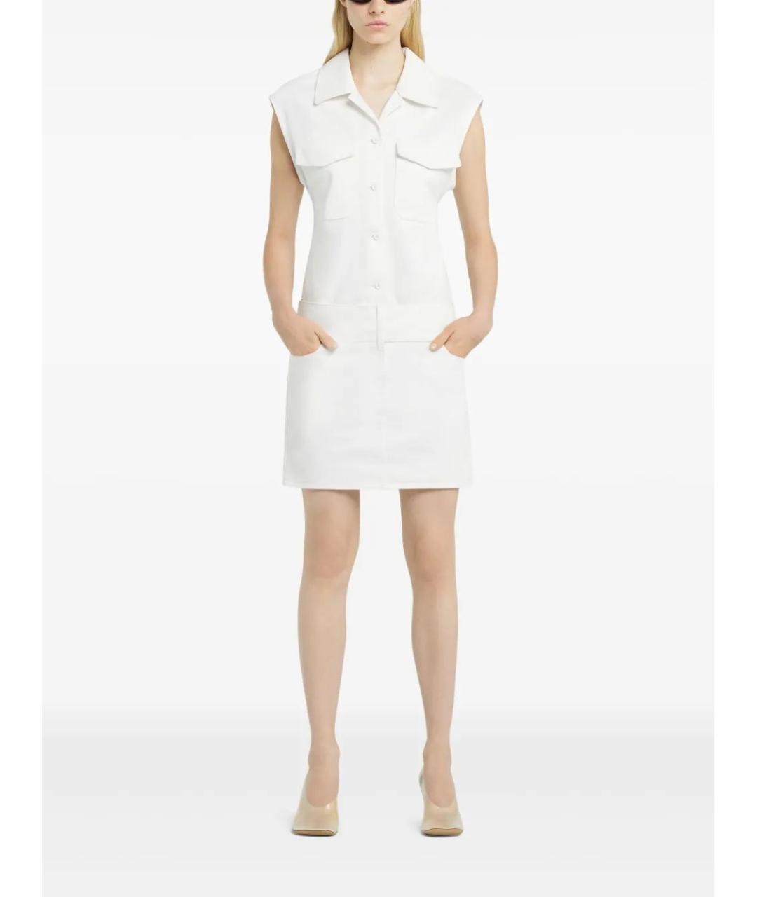 COURREGES Белая рубашка, фото 2