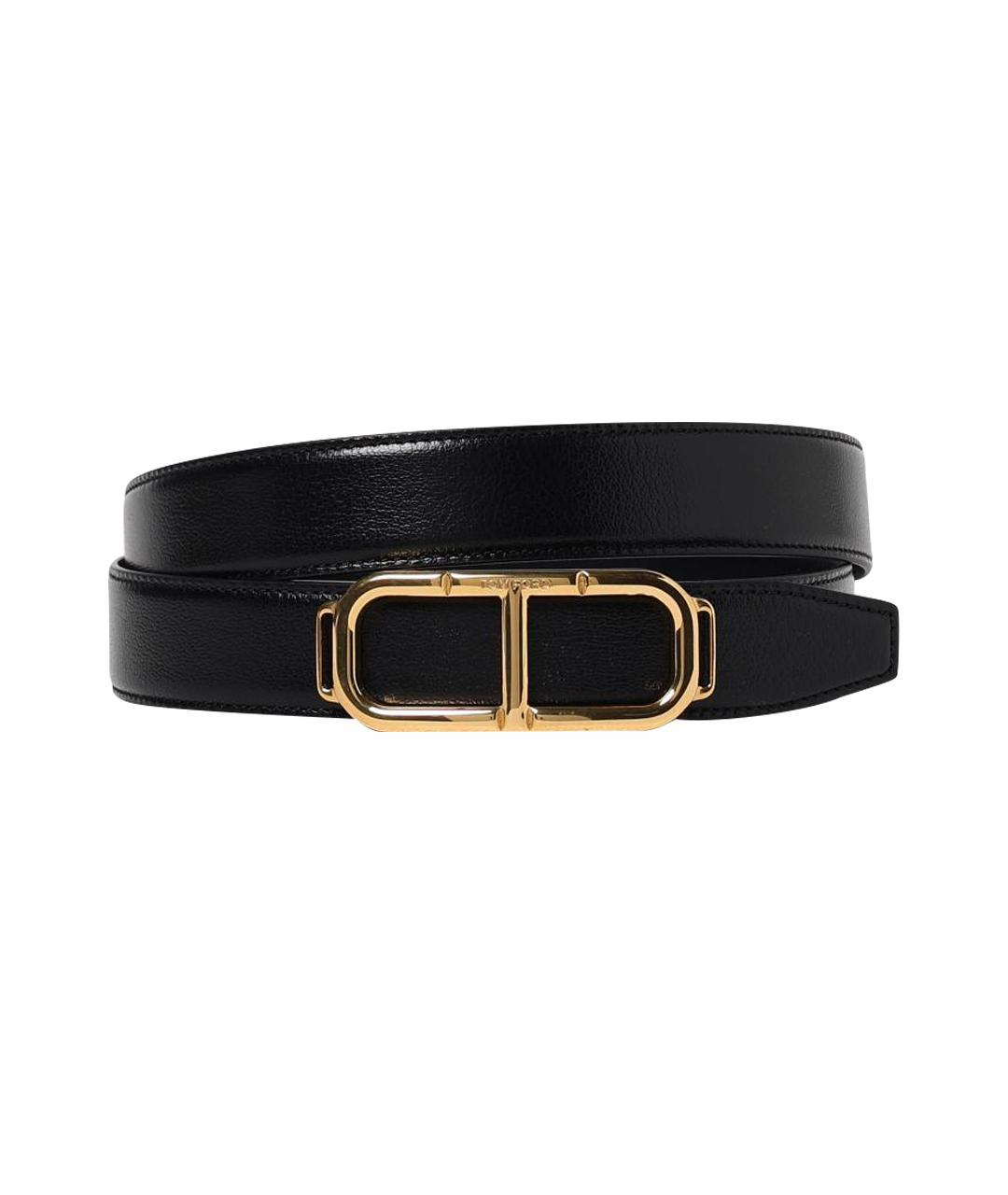 TOM FORD Черный ремень, фото 1