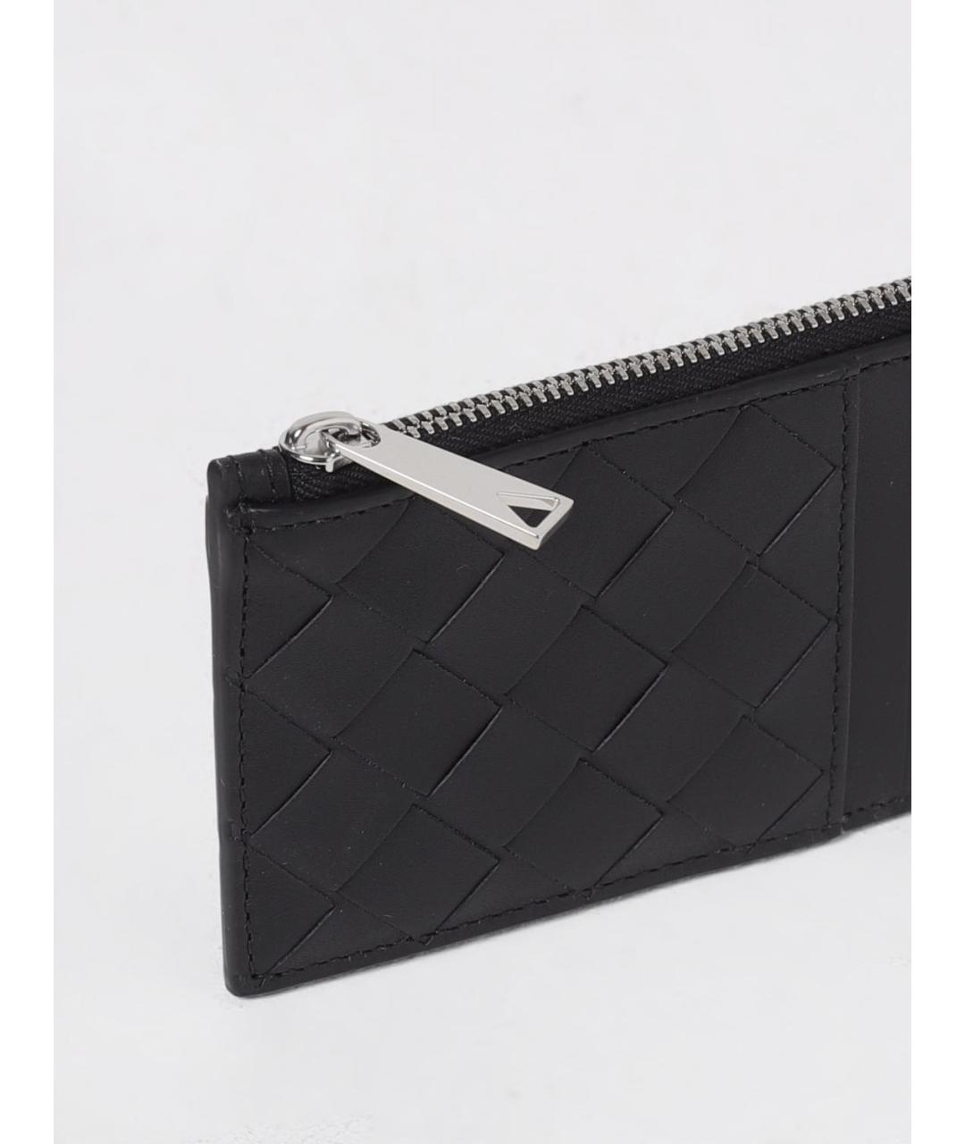 BOTTEGA VENETA Черный кошелек, фото 3