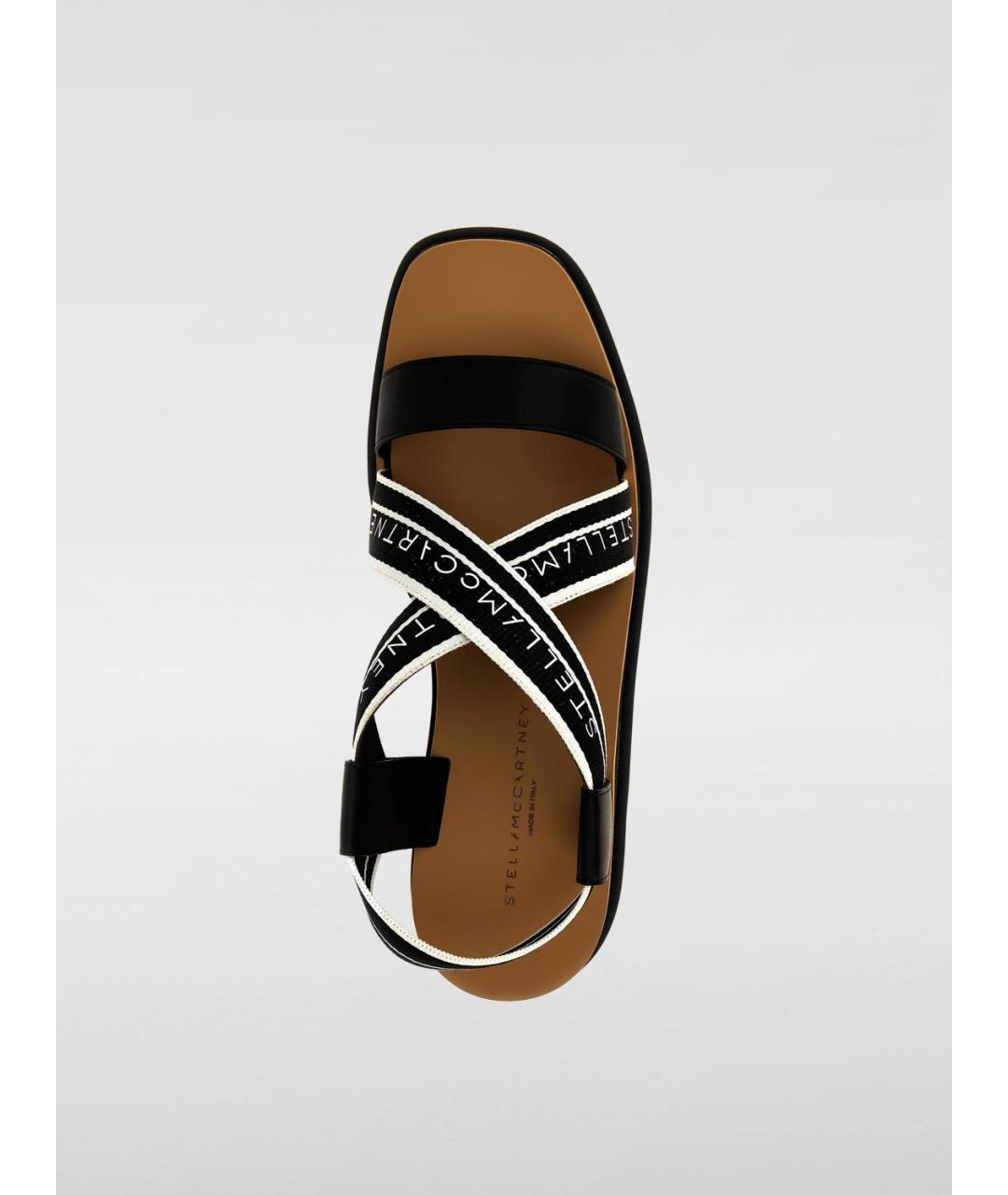 STELLA MCCARTNEY Белые текстильные сандалии, фото 4