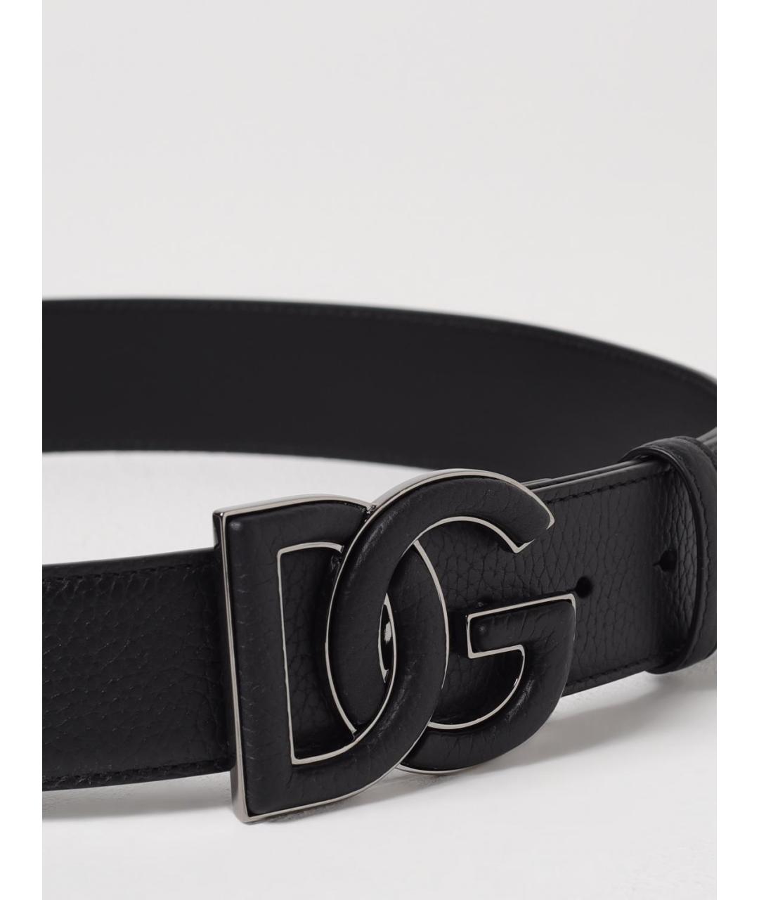DOLCE&GABBANA Черный ремень, фото 3