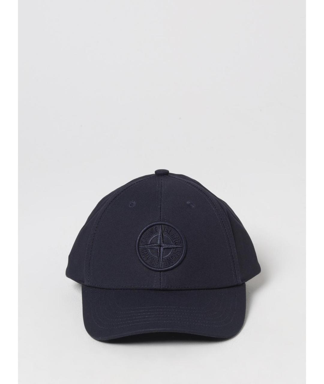 STONE ISLAND Синяя кепка/бейсболка, фото 2