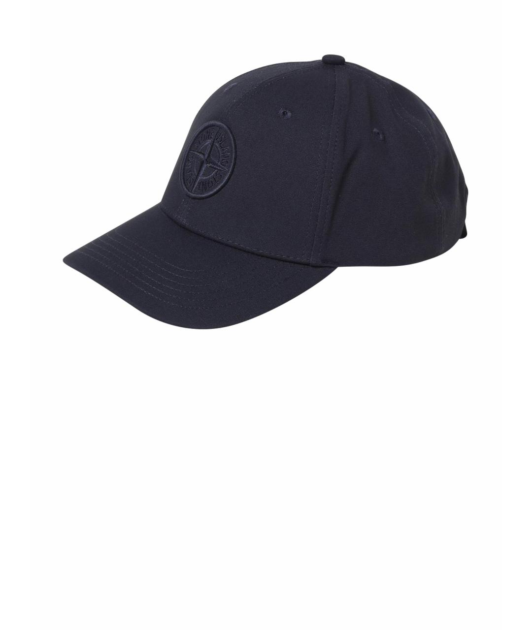STONE ISLAND Синяя кепка/бейсболка, фото 1
