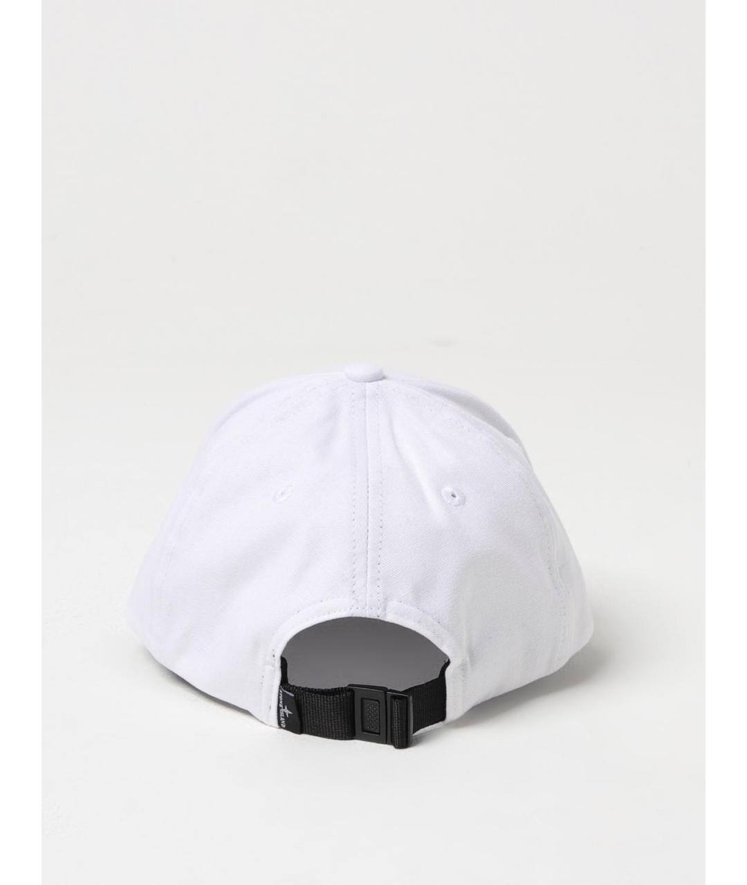 STONE ISLAND Белая кепка/бейсболка, фото 3