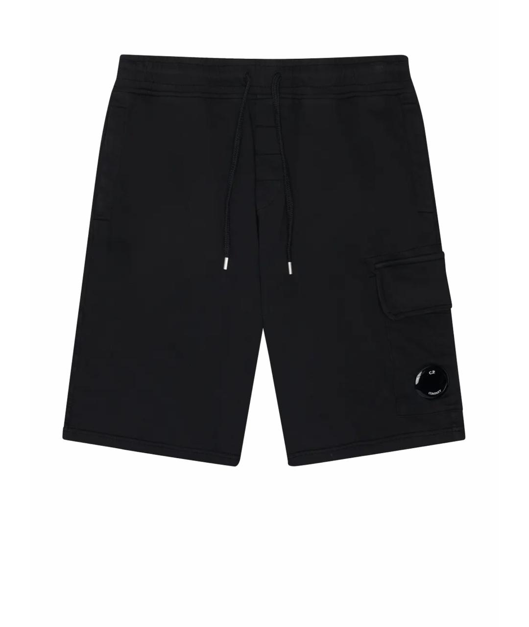 CP COMPANY Черные шорты, фото 1