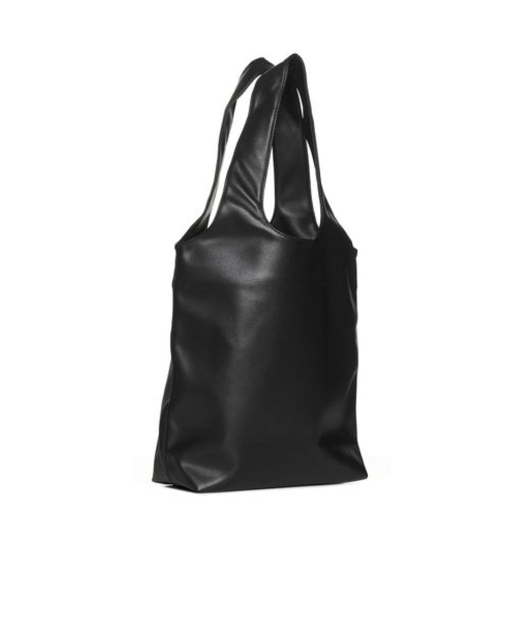 A.P.C. Черная синтетическая сумка тоут, фото 2