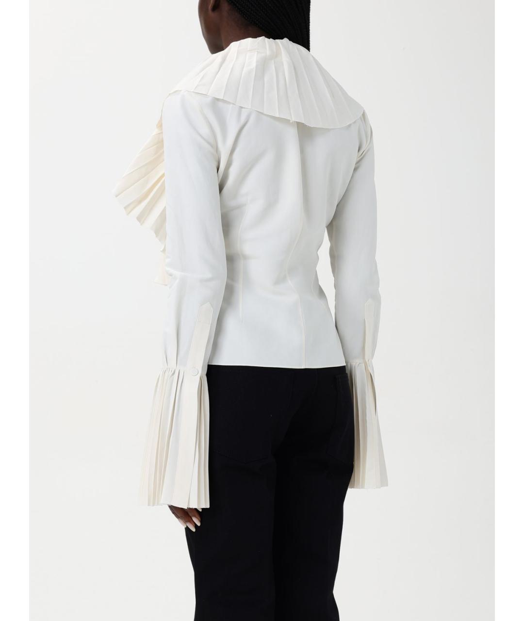ALEXANDER MCQUEEN Белая блузы, фото 4