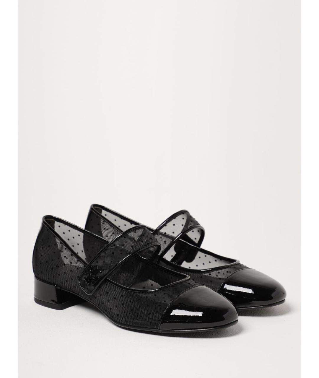 TORY BURCH Черные балетки, фото 2