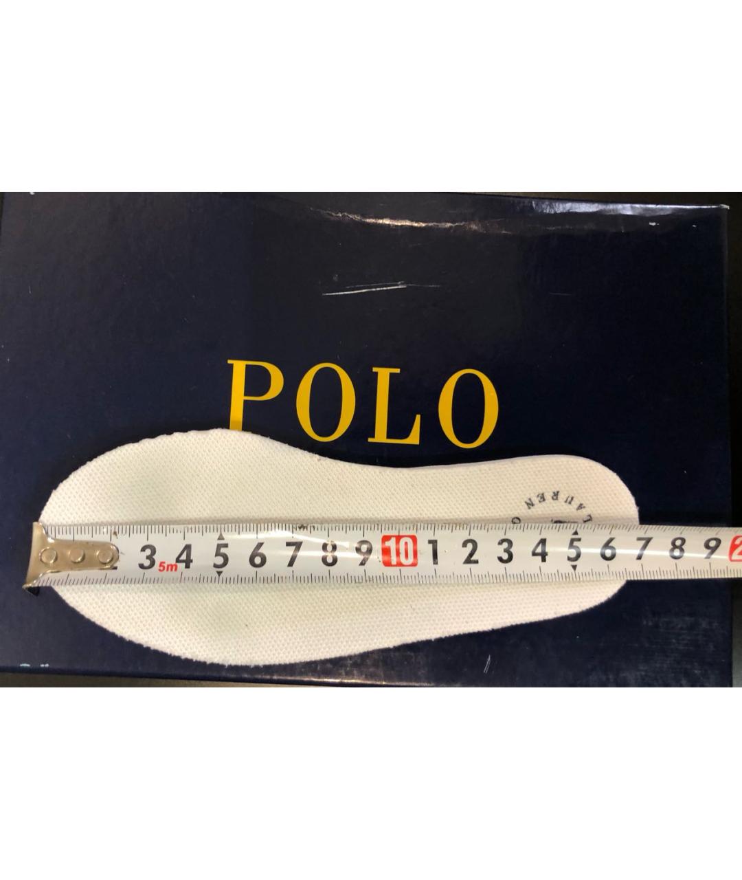 POLO RALPH LAUREN Белые кеды, фото 7